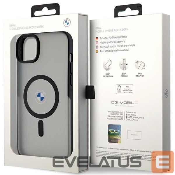 Другие товары BMW BMW Signature MagSafe Case for iPhone 14 Plus/15 Plus - Black