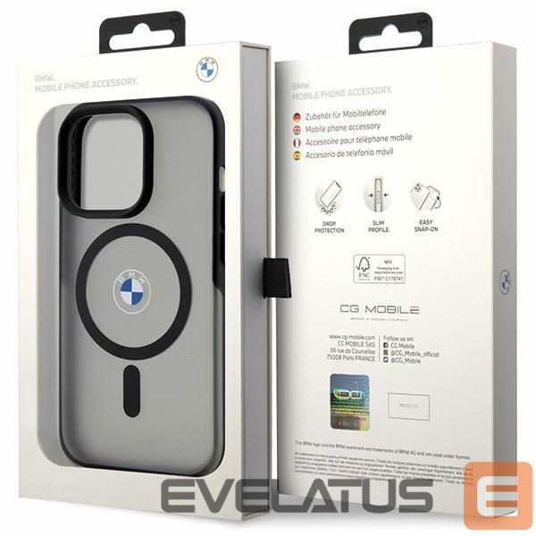 Другие товары BMW BMW Signature MagSafe Case for iPhone 14 Pro Max - Black