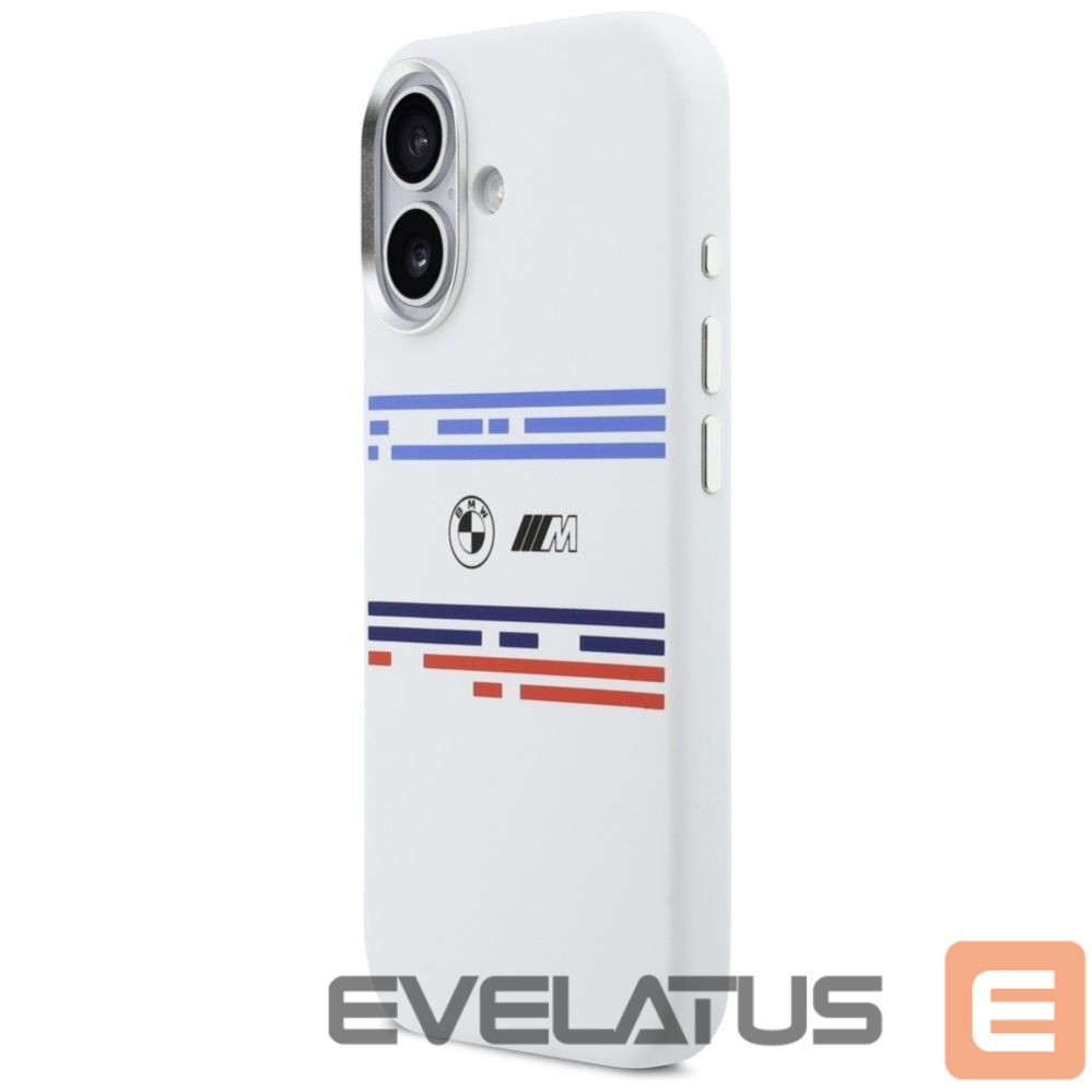 Другие товары BMW BMW M Silicon Horizontal Line MagSafe Case for iPhone 17 - White