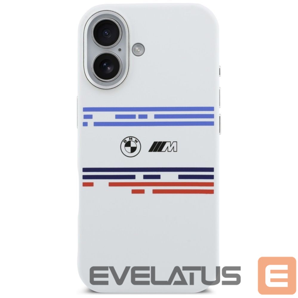 Другие товары BMW BMW M Silicon Horizontal Line MagSafe Case for iPhone 17 - White