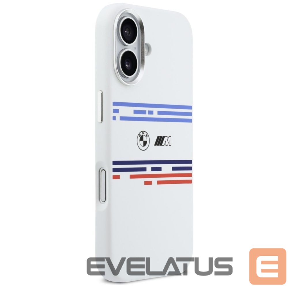 Другие товары BMW BMW M Silicon Horizontal Line MagSafe Case for iPhone 17 - White