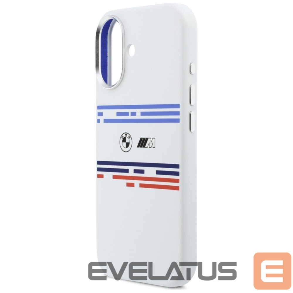 Другие товары BMW BMW M Silicon Horizontal Line MagSafe Case for iPhone 17 - White