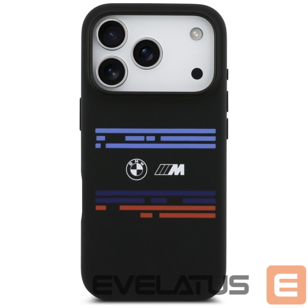 Другие товары BMW BMW M Silicon Horizontal Line MagSafe Case for iPhone 17 Pro - Black