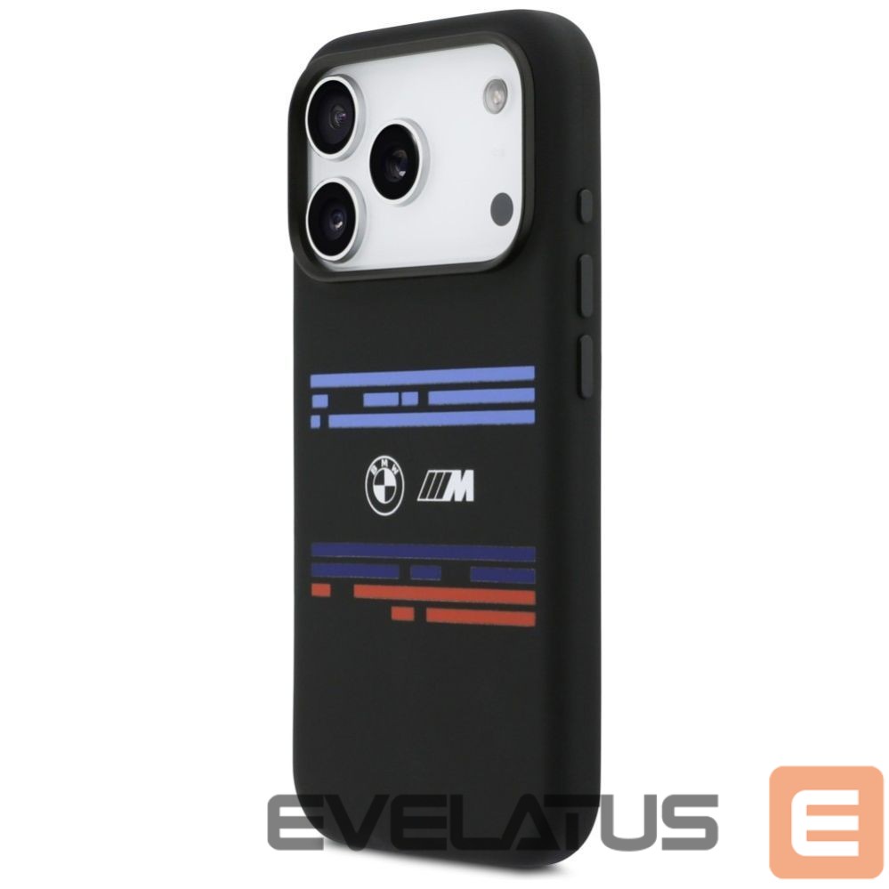 Другие товары BMW BMW M Silicon Horizontal Line MagSafe Case for iPhone 17 Pro - Black