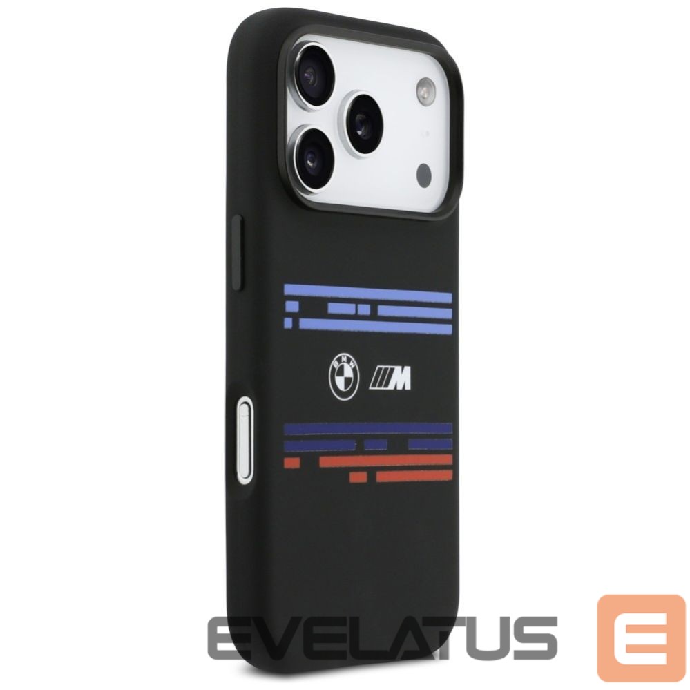 Другие товары BMW BMW M Silicon Horizontal Line MagSafe Case for iPhone 17 Pro - Black