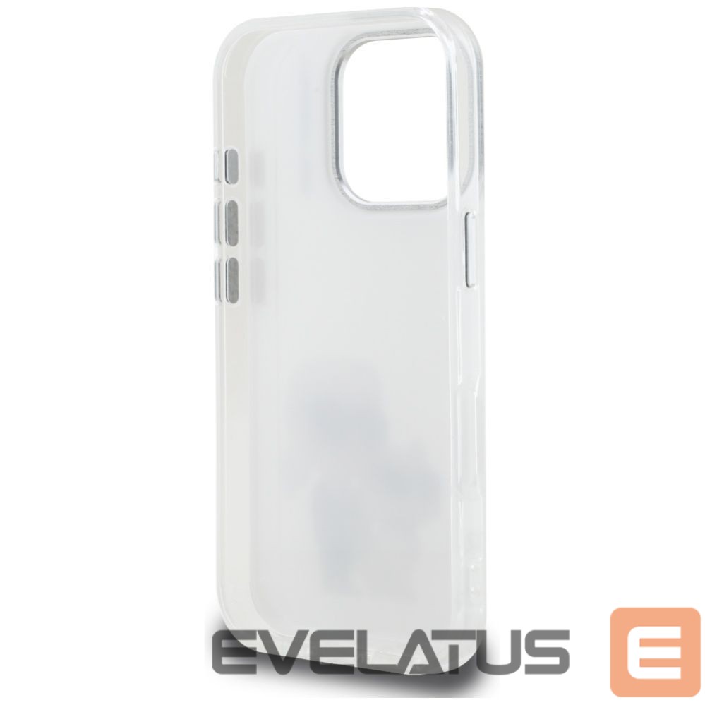 Другие товары Karl Lagerfeld Karl Lagerfeld IML Aquarelle Karl & Choupette & Logo Case for iPhone 16 Pro Max - White