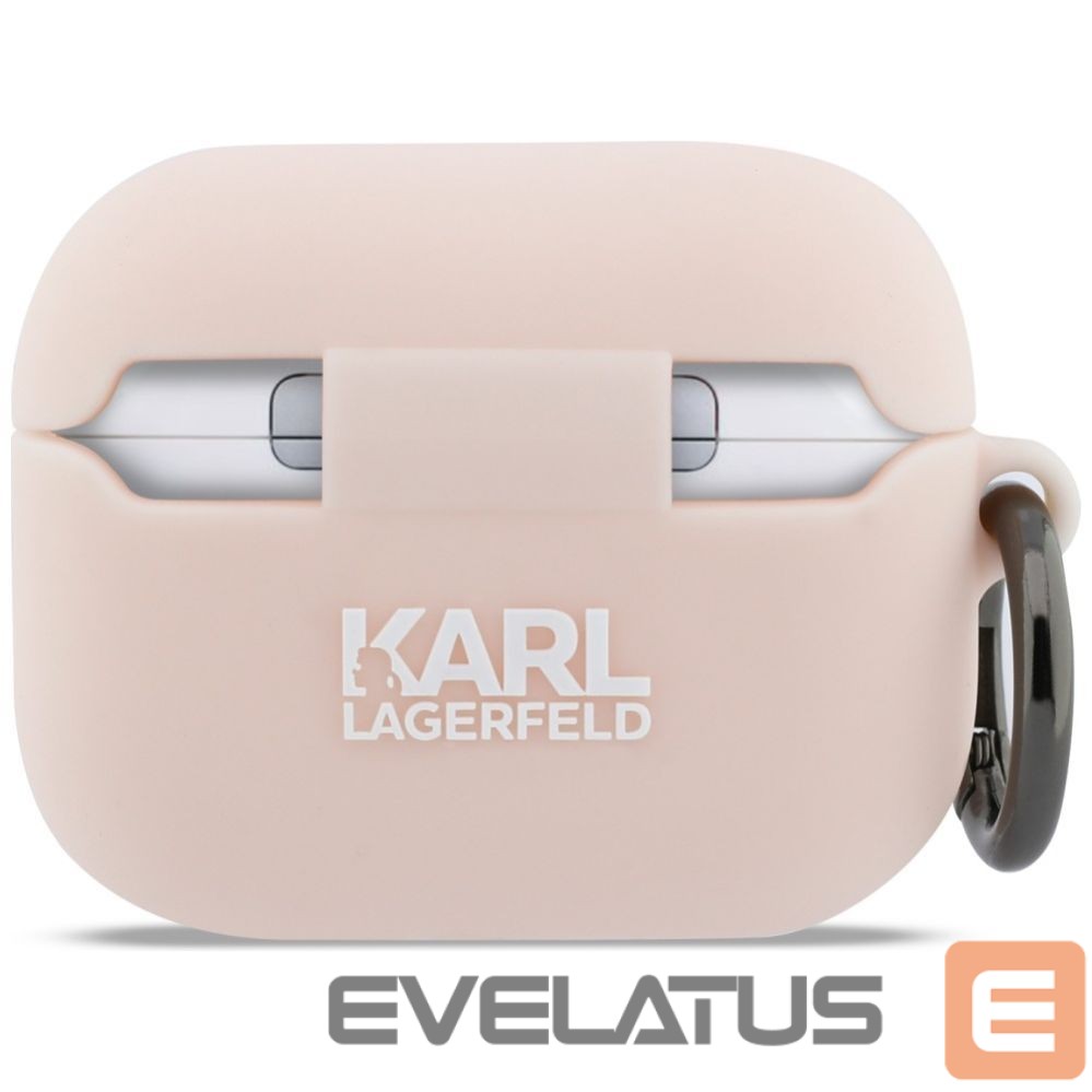 Другие товары Karl Lagerfeld Karl Lagerfeld Silicone Chaupette Head 3D Case for AirPods Pro 3 - Pink