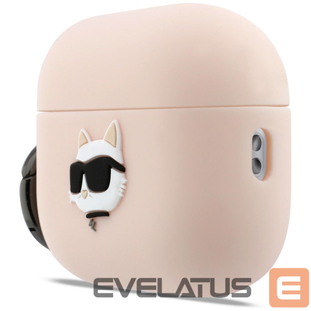 Другие товары Karl Lagerfeld Karl Lagerfeld Silicone Chaupette Head 3D Case for AirPods Pro 3 - Pink