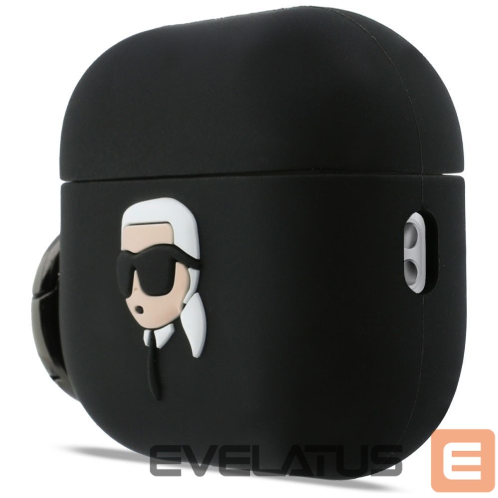 Другие товары Karl Lagerfeld Karl Lagerfeld Silicone Karl Head 3D Case for AirPods Pro 3 - Black