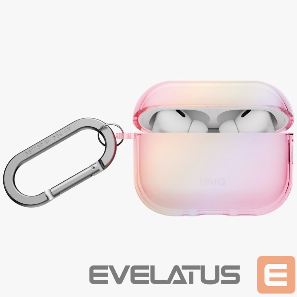 Другие товары UNIQ Uniq Iridescia Hang Case for AirPods Pro 3 - Transparent Pink