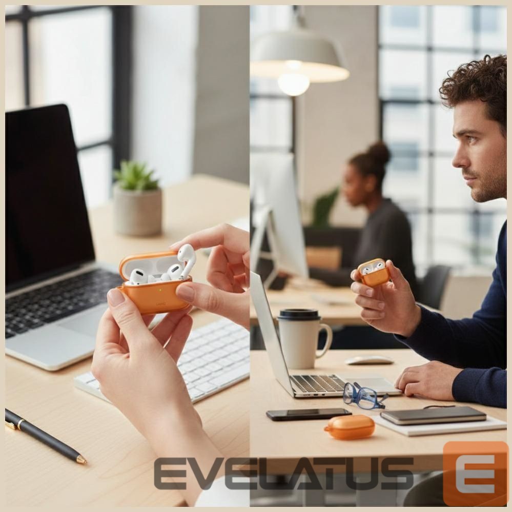 Другие товары UNIQ Uniq Veren case for AirPods Pro 3 - orange
