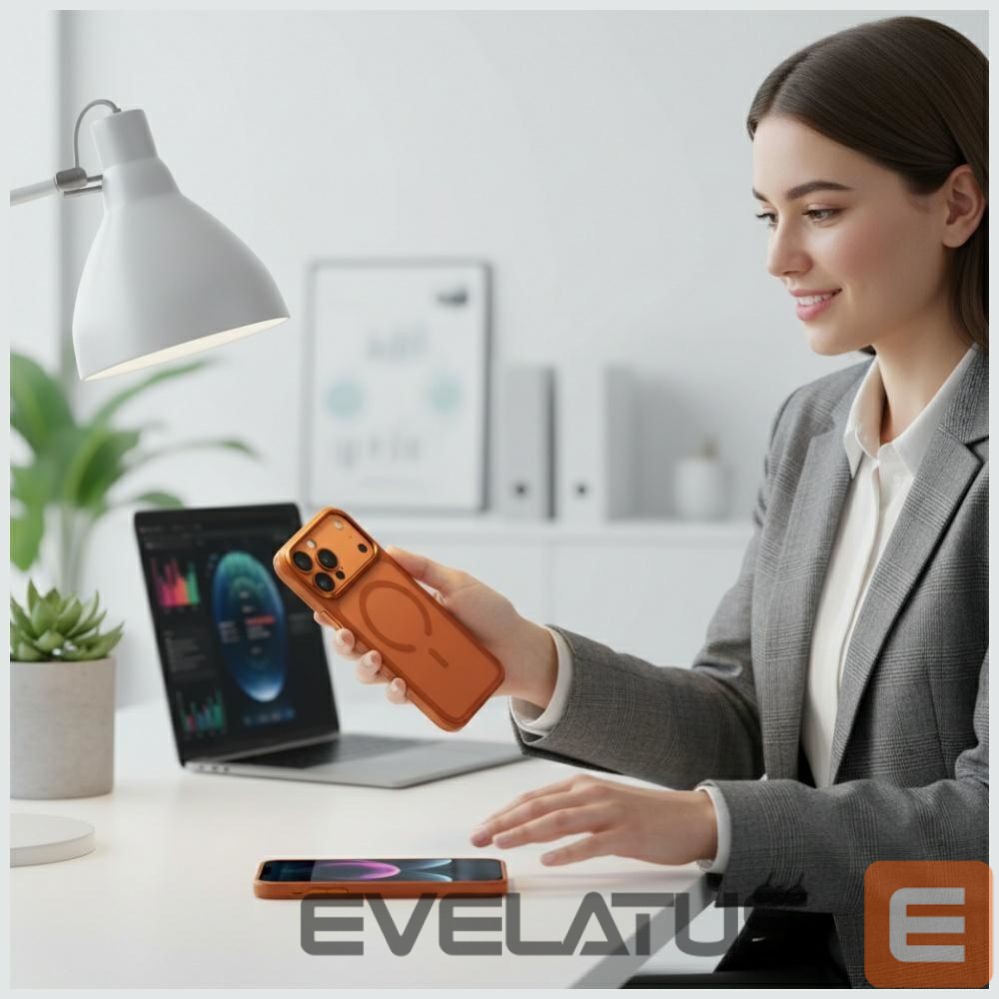 Другие товары UNIQ Uniq Veren iPhone 17 Pro Max Magclick Charging Case - Orange