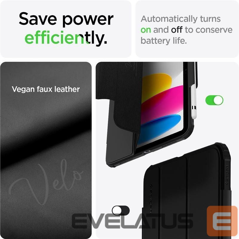Чехол на заднюю панель Spigen Black