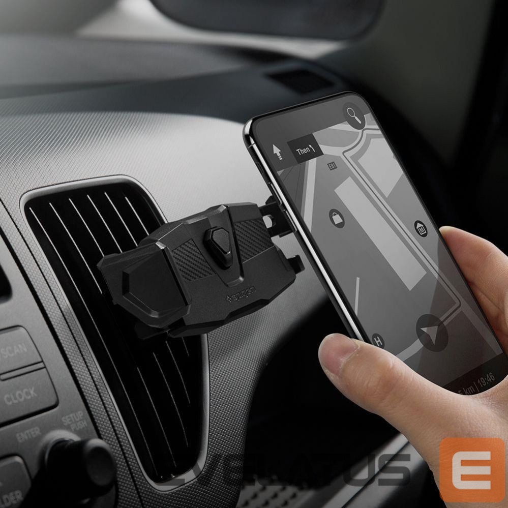 Авто держатель Spigen Spigen Click.R Car Air Vent Holder - Black