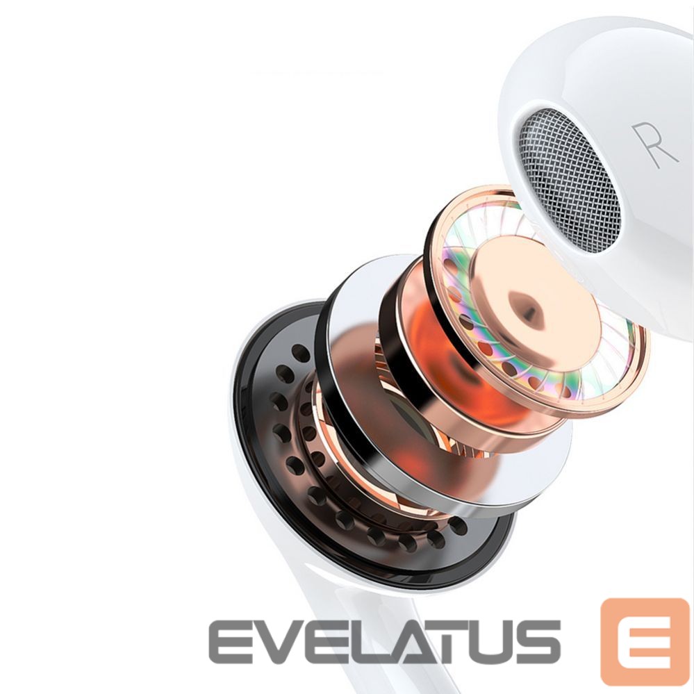 Проводные наушники Dudao Dudao in-ear headphones with 3.5mm minijack connector white (X14PRO)