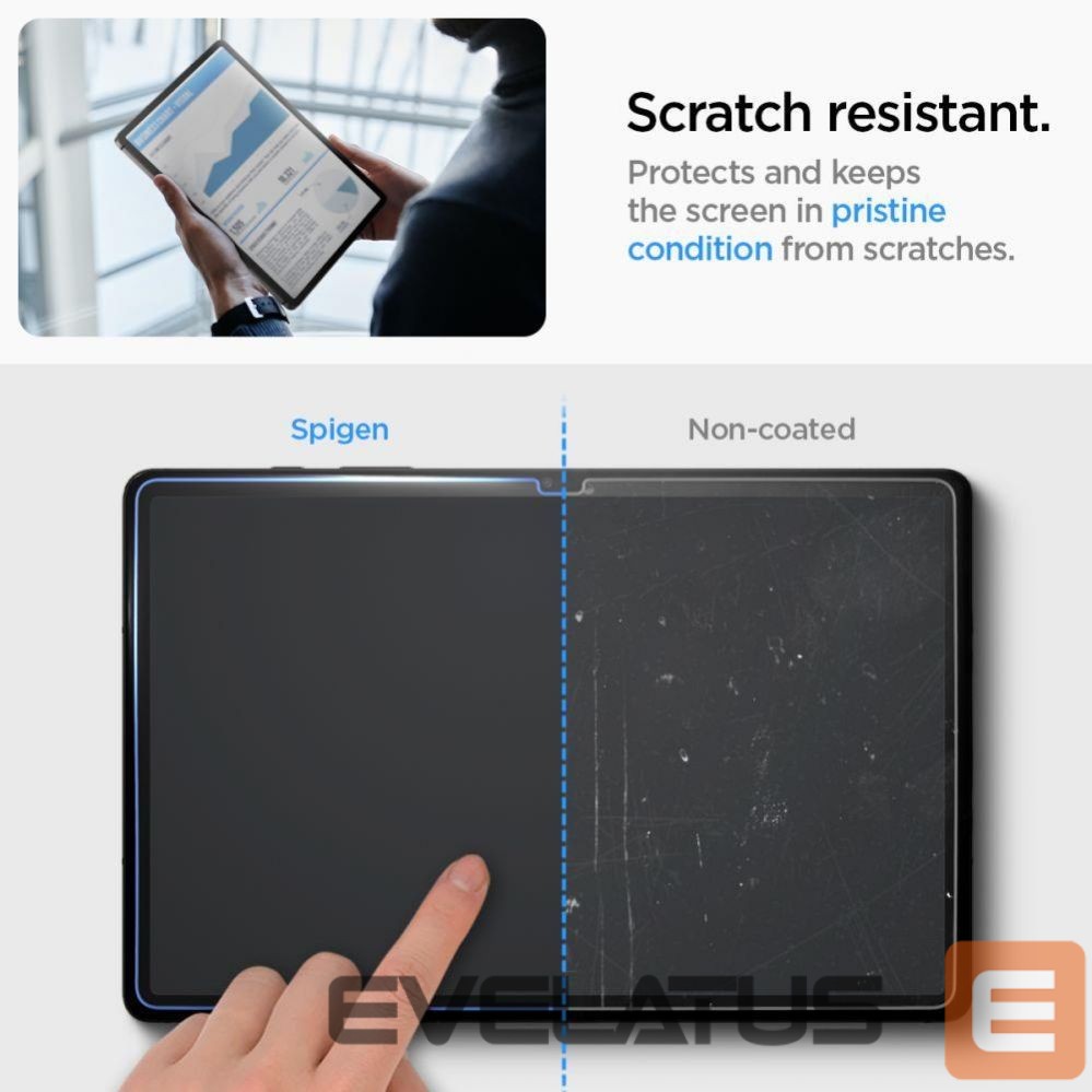 Защитное стекло Spigen Spigen Glas.tR EZ Fit Tempered Glass for Samsung Galaxy Tab S9 11'' X710 / X716B