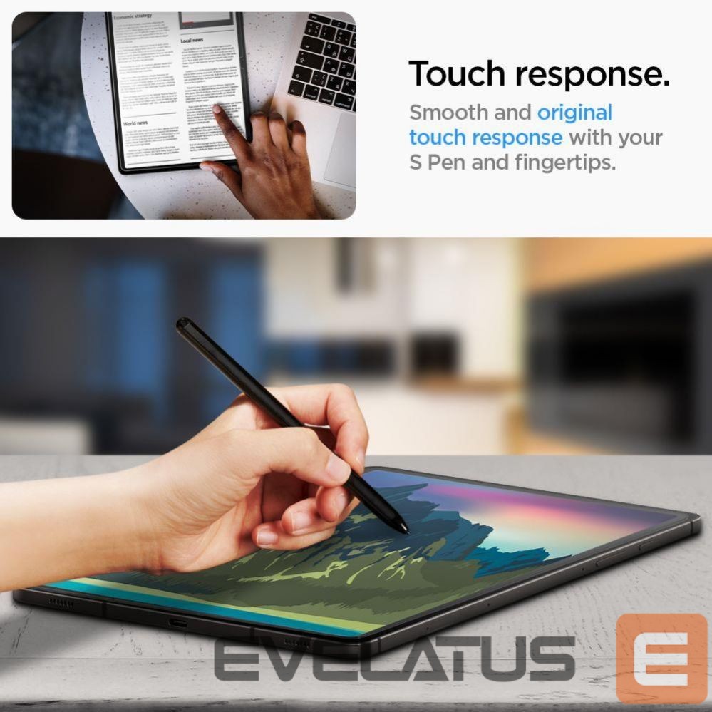 Защитное стекло Spigen Spigen Glas.tR EZ Fit Tempered Glass for Samsung Galaxy Tab S9 11'' X710 / X716B