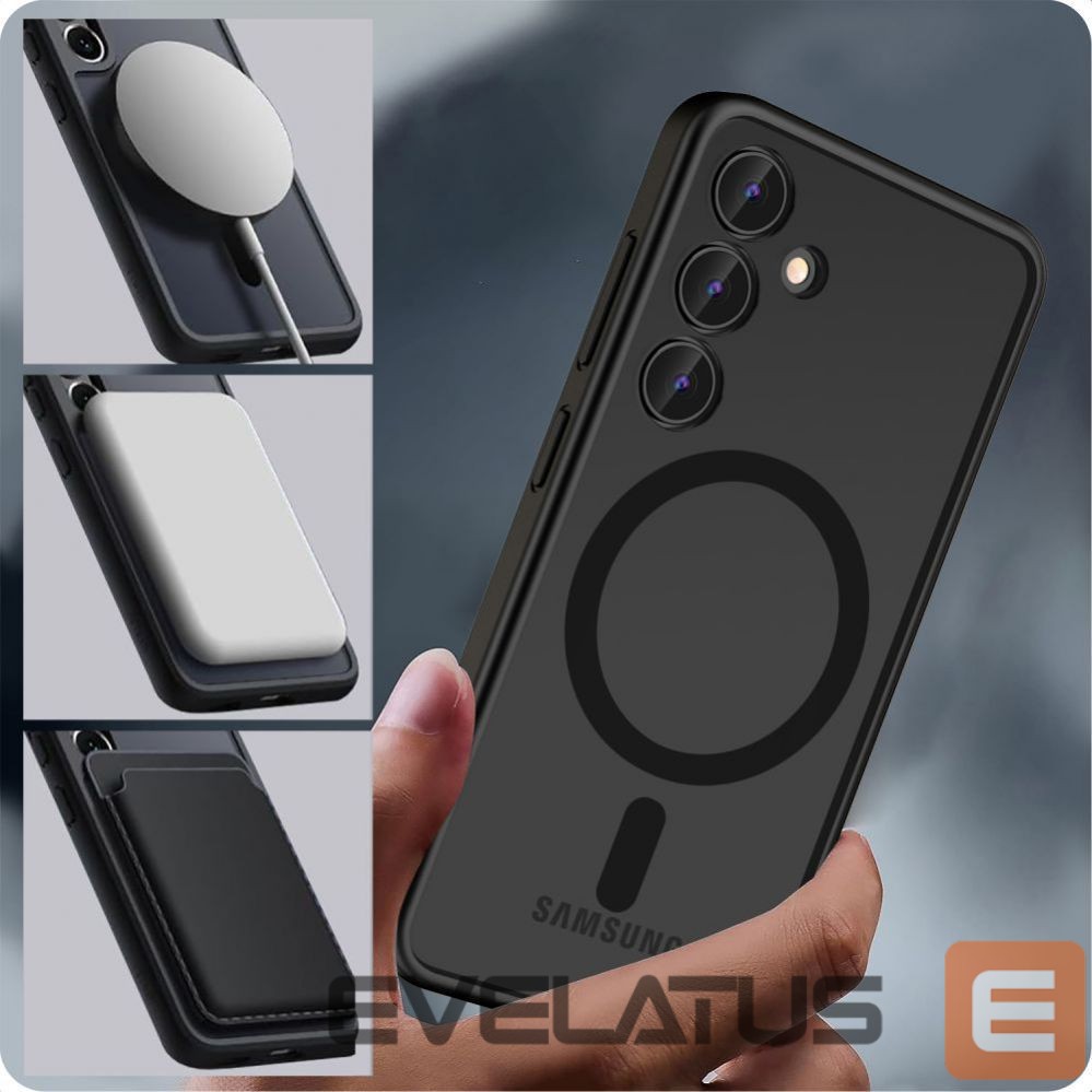 Чехол на заднюю панель Tech-Protect Tech-Protect MagMat MagSafe Case for Samsung Galaxy S24 - Matte Black