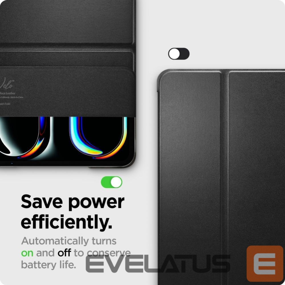 Чехол на заднюю панель Spigen Spigen Smart Fold iPad Pro 13" 2024 Case - Black