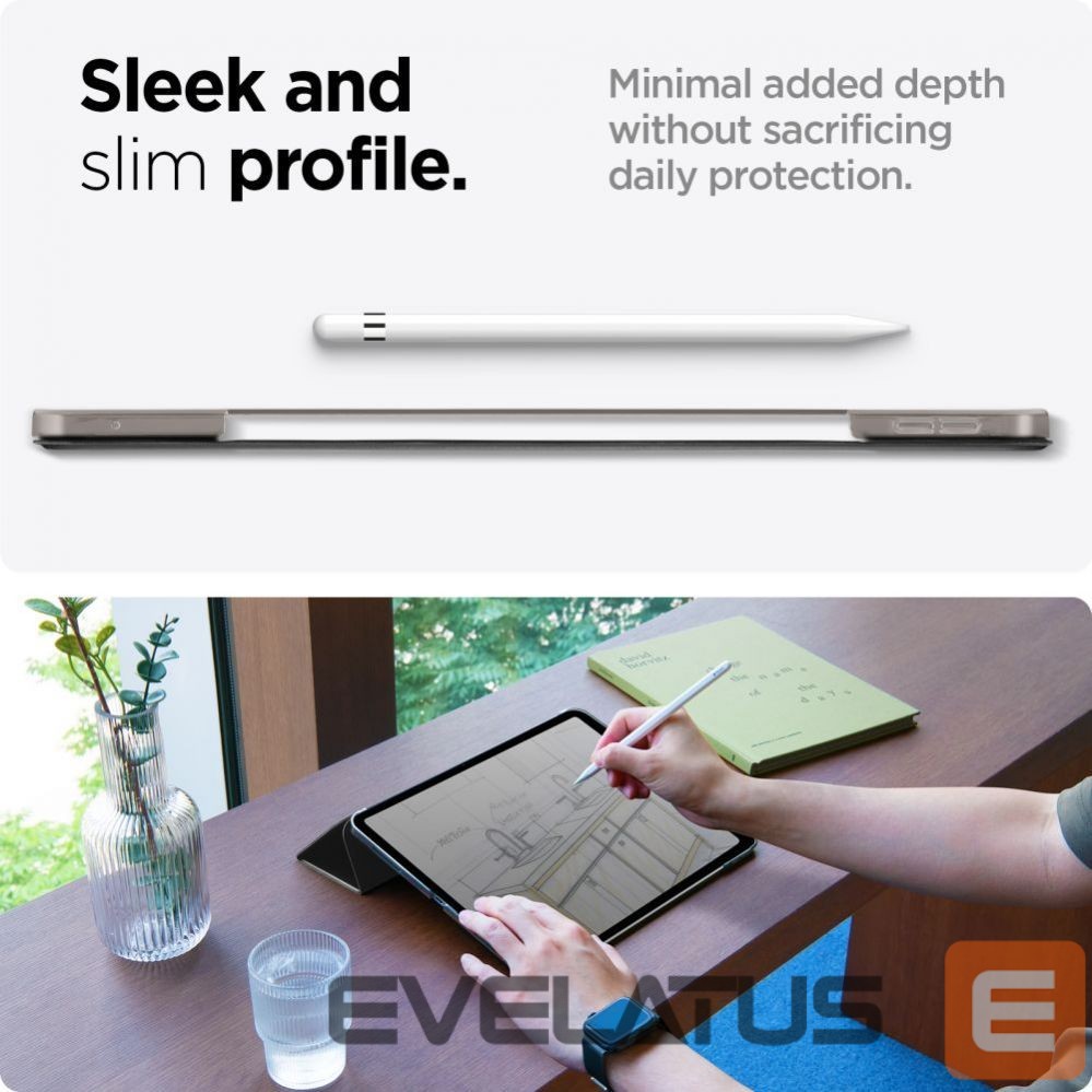 Чехол на заднюю панель Spigen Spigen Smart Fold iPad Pro 13" 2024 Case - Black