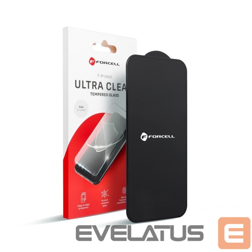 Защитное стекло Forcell Tempered glass to Samsung S22 / S23 Forcell Ultra Clear Glass black