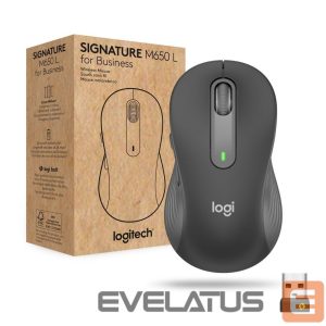 Аксессуары для компьютерной техники Logitech  LOGI M650 L Wireless Mouse GRAPHITE 