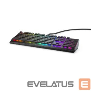 Компьютерная клавиатура Dell  AW510K Mechanical Gaming Keyboard, RGB LED light, EN, Dark Gray, Wired 