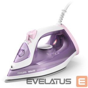 Утюг Philips  DST3010/30 3000 Series  Steam Iron, 2000 W, Water tank capacity 300 ml, Continuous steam 30 g/min, Purple/White 