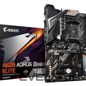 Материнская плата для процессоров Intel Gigabyte  A520 AORUS ELITE 1.0 Processor family AMD, Processor socket AM4, DDR4 DIMM, Memory slots 4, Number of SATA connectors 4 x SATA 6Gb/s connectors, Chipset AMD A, ATX 