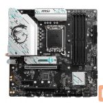 Материнская плата для процессоров Intel MSI  B760M GAMING PLUS WIFI Processor family Intel Processor socket LGA1700 DDR5 Supported hard disk drive interfaces SATA, M.2 Number of SATA connectors 4 