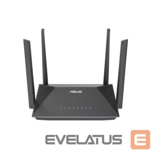 Роутер Asus  RT-AX52 AX1800 AiMesh wireless router EU/13/P_EU, Black 
