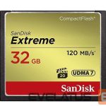 Другой аксессуар для компьютера SANDISK BY WESTERN DIGITAL  MEMORY COMPACT FLASH 32GB/SDCFXSB-032G-G46 