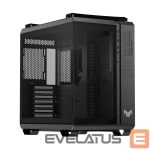 Корпус для компьютера Asus  Case||TUF Gaming GT502 Horizon|MidiTower|Case product features Transparent panel|Not included|ATX|MicroATX|MiniITX|Colour Black|TUFGAMINGGT502HORIZON 