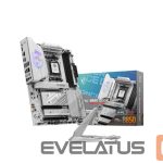 Материнская плата для процессоров AMD MSI  Mainboard||AMD B850|SAM5|ATX|Memory DDR5|Memory slots 4|3xPCI-Express 16x|4xM.2|1xHDMI|1xAudio-In|1xAudio-Out|4xUSB 2.0|1xUSB 3.0|2xUSB 3.2|3xUSB-C|1xOptical S/PDIF|1xRJ45|MPGB850EDGETIWIFI 
