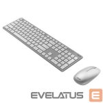 Компьютерная клавиатура Asus  KEYBOARD +MOUSE WRL OPT. W5000/WHITE 90XB0430-BKM3D0 