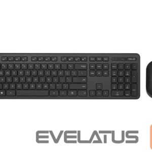 Компьютерная клавиатура Asus  KEYBOARD +MOUSE WRL OPT. CW100/BLACK 90XB0700-BKM0S0 