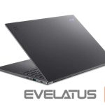 Портативный компьютер Acer  Notebook||Aspire|Aspire 16 AI|A16-11M-X4X3|CPU  Qualcomm Snapdragon|X X1-26-100|3000 MHz|16"|1920x1200|RAM 16GB|LPDDR5x|SSD 512GB|Qualcomm Adreno GPU|Integrated|ENG|Card Reader microSD|Windows 11 Home|Steel Grey|1.55 kg|NX.JLNEL.001 