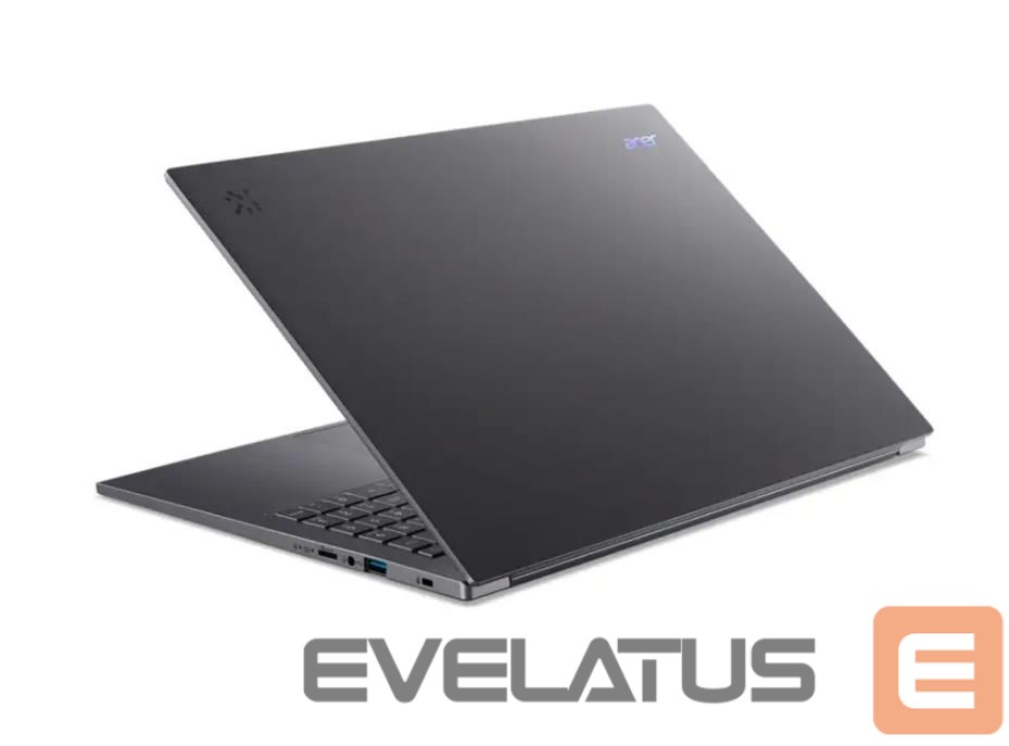 Портативный компьютер Acer Notebook||Aspire|Aspire 16 AI|A16-11M-X4X3|CPU Qualcomm Snapdragon|X X1-26-100|3000 MHz|16"|1920x1200|RAM 16GB|LPDDR5x|SSD 512GB|Qualcomm Adreno GPU|Integrated|ENG|Card Reader microSD|Windows 11 Home|Steel Grey|1.55 kg|NX.JLNEL.001