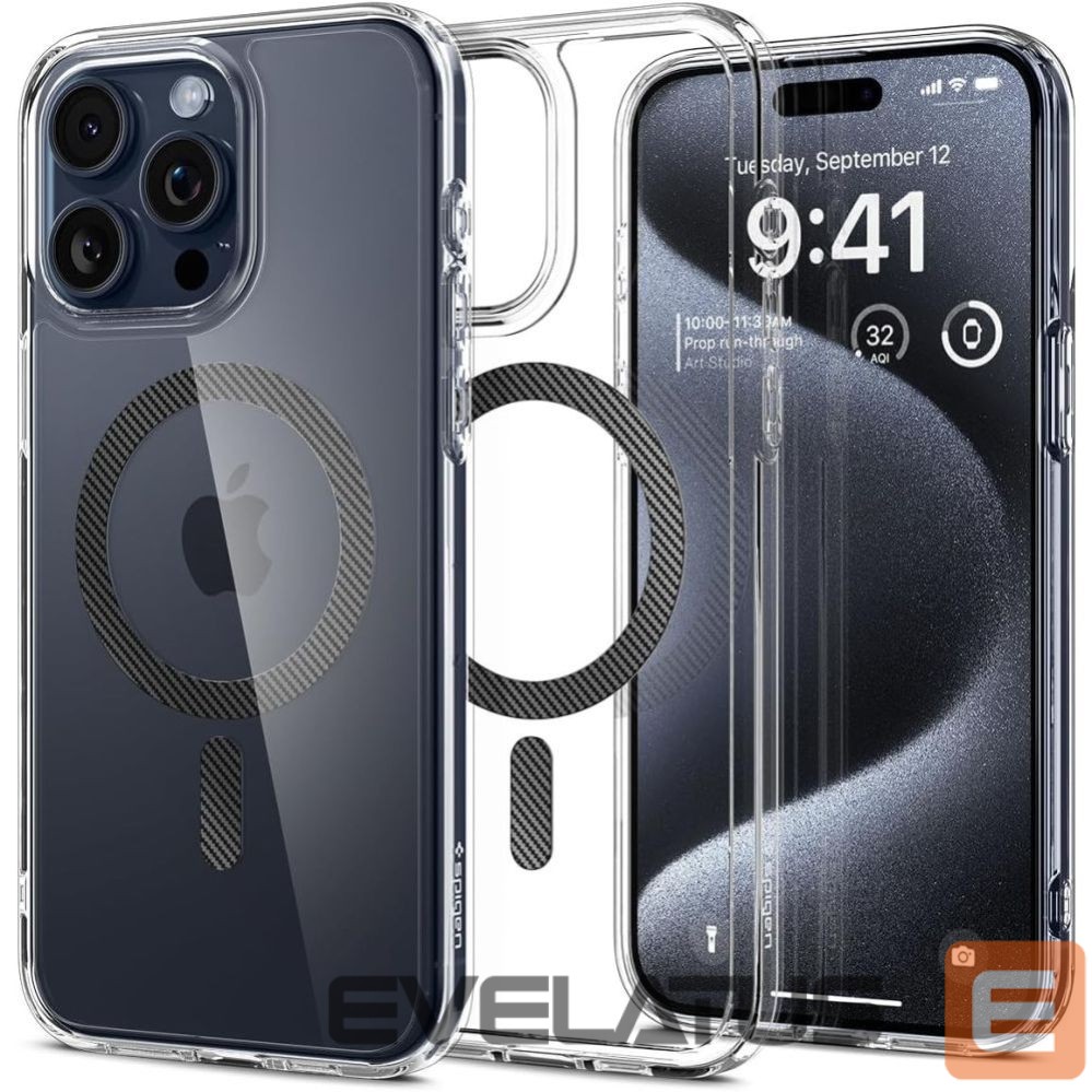 Другие товары Spigen Spigen Ultra Hybrid Mag Case with MagSafe for iPhone 15 Pro - Gray