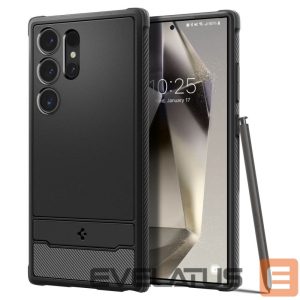 Другие товары Spigen  Spigen Rugged Armor Case for Samsung Galaxy S24 Ultra - Matte Black 