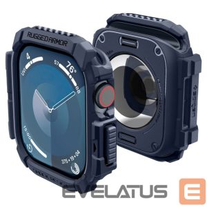 Другие товары Spigen  Spigen Rugged Armor Case for Apple Watch 10 46mm - Navy Blue 
