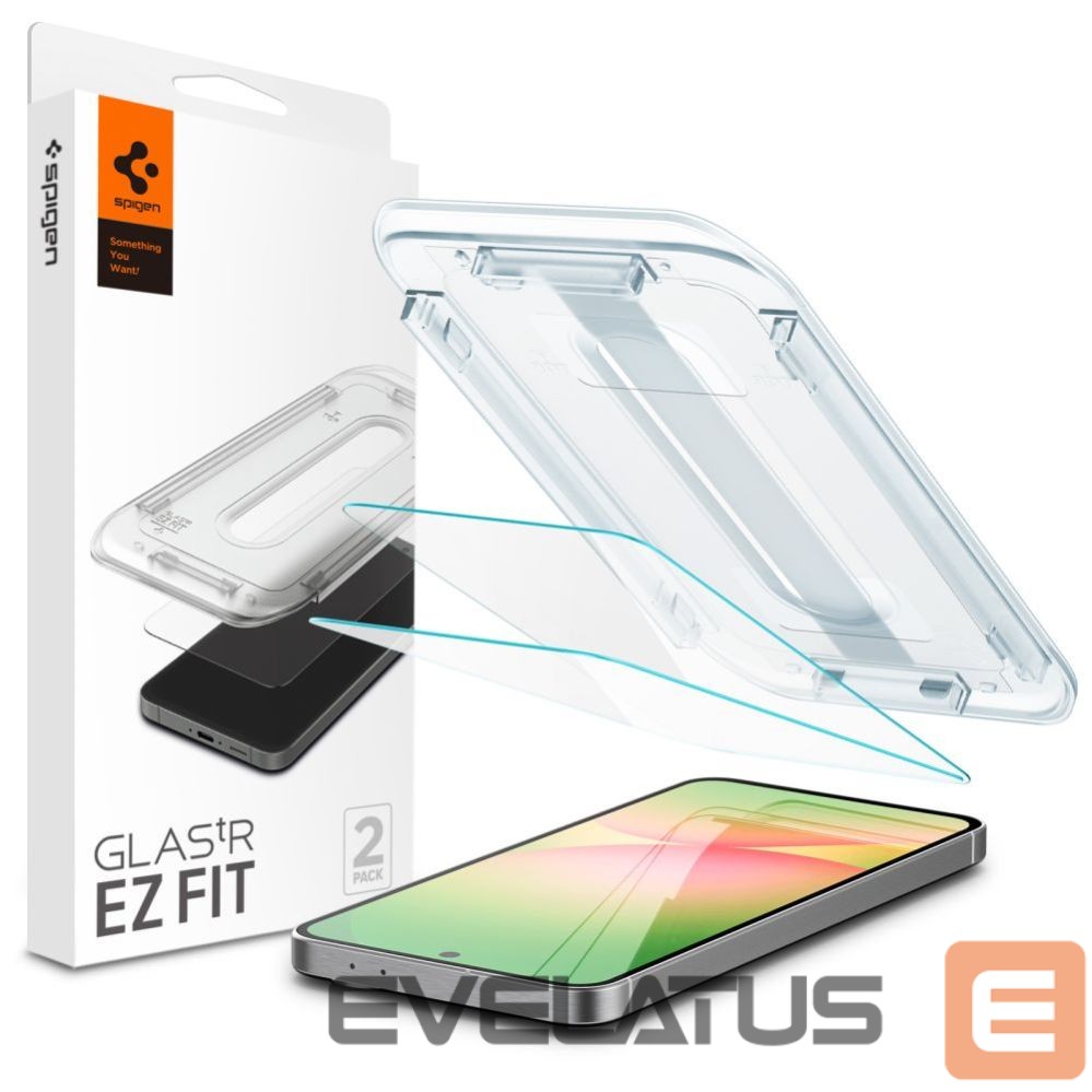 Другие товары Spigen Spigen Glas.tR EZ Fit Tempered Glass for Samsung Galaxy S24 FE (2 pcs.)