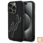 Другие товары Karl Lagerfeld  Karl Lagerfeld 3D Rubber Signature Case for iPhone 15 Pro Max - Black 