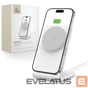 Другие товары Tech-Protect  Tech-Protect QI15W-A38 MagSafe Wireless Charger - White 