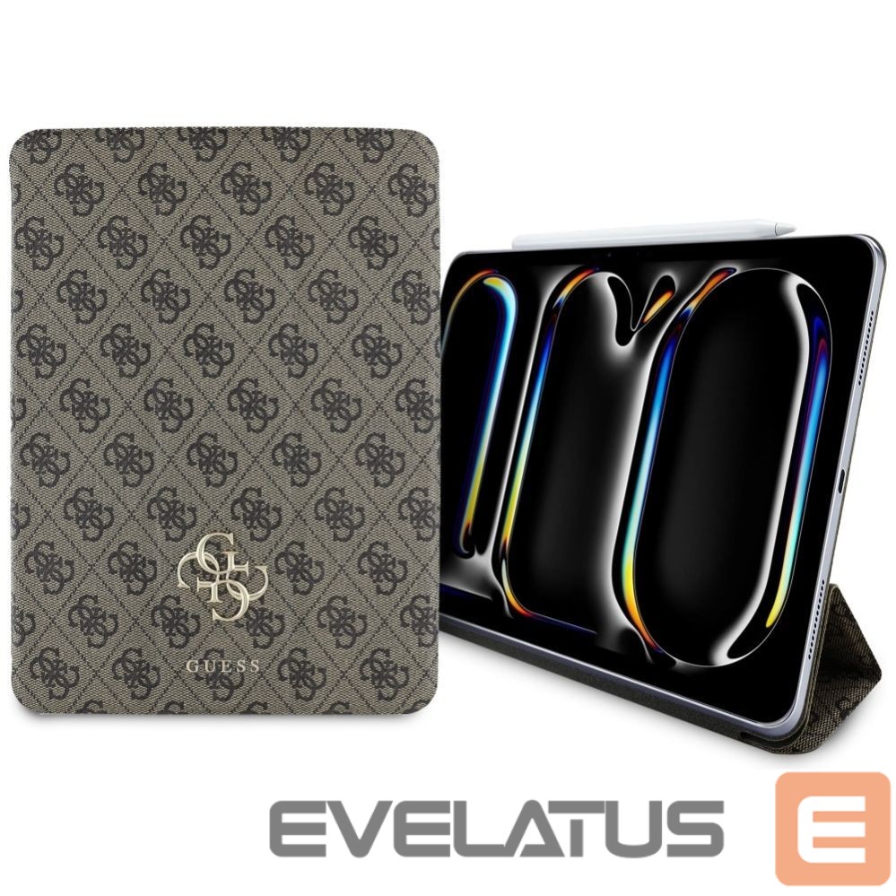 Другие товары Guess Guess GUFC11PM24PS4SGW iPad Pro 11" 2024 brown Magnetic 4G Big Logo