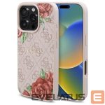 Другие товары Guess  Guess GUHMP16LP4ROPEMCP iPhone 16 Pro 6.3" pink/pink hardcase 4G Flowers Print MagSafe 