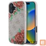 Другие товары Guess  Guess GUHMP16SP4ROPEMCP iPhone 16 6.1" pink/pink hardcase 4G Flowers Print MagSafe 