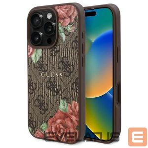 Другие товары Guess  Guess GUHMP16XP4ROPEMCW iPhone 16 Pro Max 6.9" brown/brown hardcase 4G Flowers Print MagSafe 