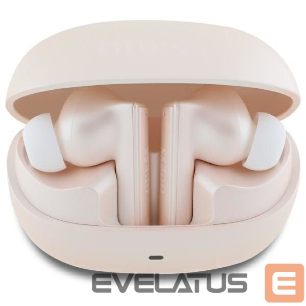 Другие товары Guess Guess Bluetooth Headphones GUTWST88MCTGP TWS + Docking Station Pink Capsule Printed Logo
