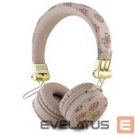 Другие товары Guess  Guess Bluetooth ENC GUBH70EPOSMW Brown/Brown Peony Script Round Shape Headphones 